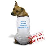 Bubbi Makes tThe Best Matzah Balls Dog Shirt