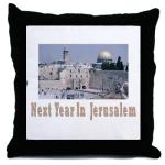 Jerusalem  Passover Throw Pillow