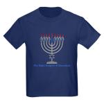 A funny Hanukkah shirt for kids